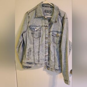 Maurices Faded Blue Jean Jacket